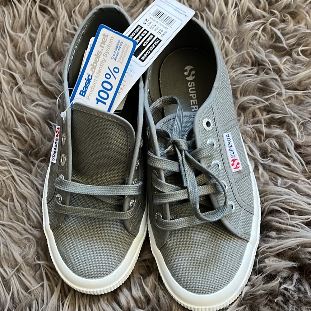 Brand new kids superga sneakers